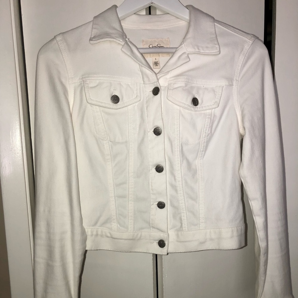 Jessica Simpson Pixie Jacket In White - image 1